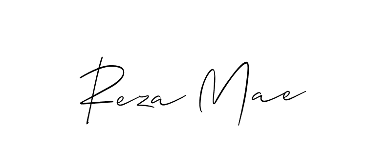 It looks lik you need a new signature style for name Reza Mae. Design unique handwritten (Allison_Script) signature with our free signature maker in just a few clicks. Reza Mae signature style 2 images and pictures png