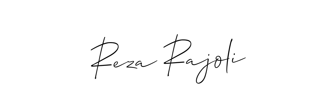 See photos of Reza Rajoli official signature by Spectra . Check more albums & portfolios. Read reviews & check more about Allison_Script font. Reza Rajoli signature style 2 images and pictures png