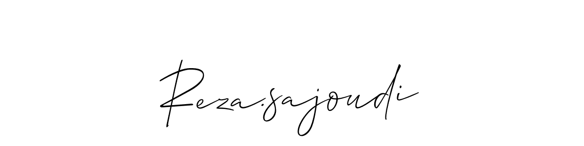 Make a beautiful signature design for name Reza.sajoudi. Use this online signature maker to create a handwritten signature for free. Reza.sajoudi signature style 2 images and pictures png