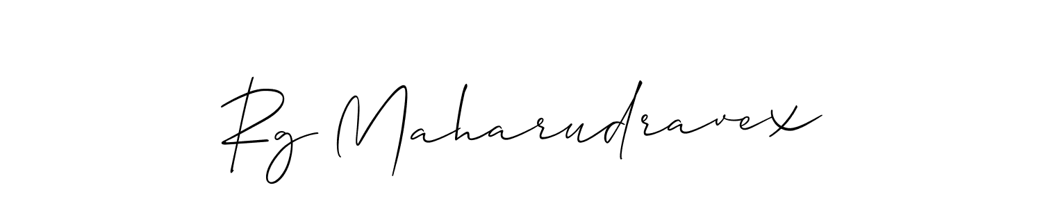 if you are searching for the best signature style for your name Rg Maharudravex. so please give up your signature search. here we have designed multiple signature styles  using Allison_Script. Rg Maharudravex signature style 2 images and pictures png