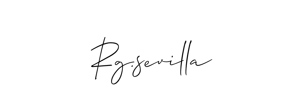 Once you've used our free online signature maker to create your best signature Allison_Script style, it's time to enjoy all of the benefits that Rg.sevilla name signing documents. Rg.sevilla signature style 2 images and pictures png