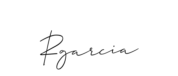 How to Draw Rgarcia signature style? Allison_Script is a latest design signature styles for name Rgarcia. Rgarcia signature style 2 images and pictures png