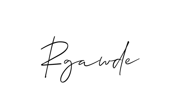 Allison_Script is a professional signature style that is perfect for those who want to add a touch of class to their signature. It is also a great choice for those who want to make their signature more unique. Get Rgawde name to fancy signature for free. Rgawde signature style 2 images and pictures png