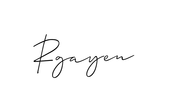 Make a beautiful signature design for name Rgayen. Use this online signature maker to create a handwritten signature for free. Rgayen signature style 2 images and pictures png