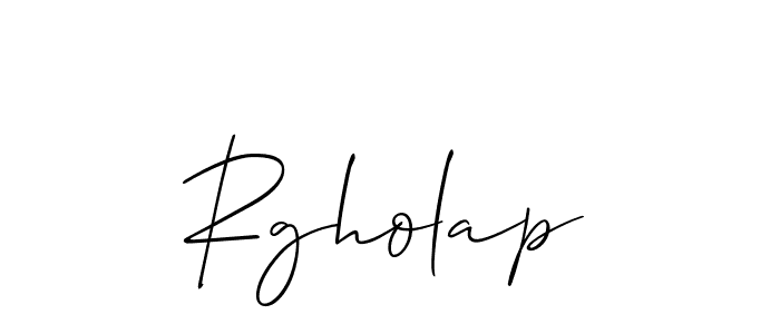 Once you've used our free online signature maker to create your best signature Allison_Script style, it's time to enjoy all of the benefits that Rgholap name signing documents. Rgholap signature style 2 images and pictures png