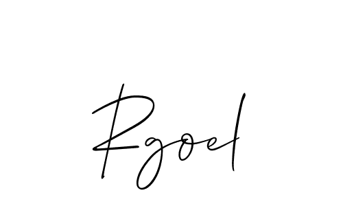 Similarly Allison_Script is the best handwritten signature design. Signature creator online .You can use it as an online autograph creator for name Rgoel. Rgoel signature style 2 images and pictures png