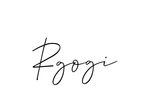 It looks lik you need a new signature style for name Rgogi. Design unique handwritten (Allison_Script) signature with our free signature maker in just a few clicks. Rgogi signature style 2 images and pictures png