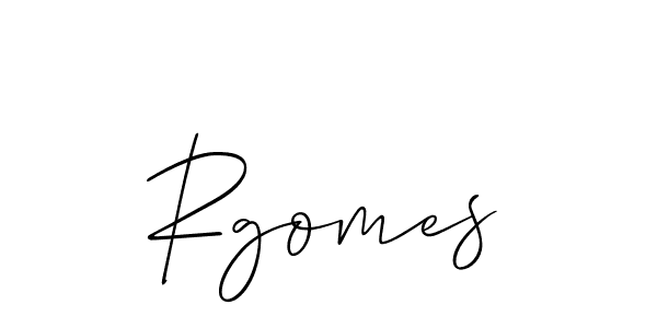 Make a short Rgomes signature style. Manage your documents anywhere anytime using Allison_Script. Create and add eSignatures, submit forms, share and send files easily. Rgomes signature style 2 images and pictures png