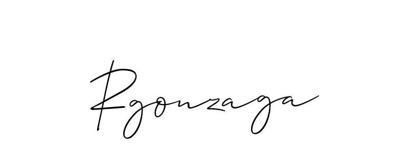 Make a short Rgonzaga signature style. Manage your documents anywhere anytime using Allison_Script. Create and add eSignatures, submit forms, share and send files easily. Rgonzaga signature style 2 images and pictures png