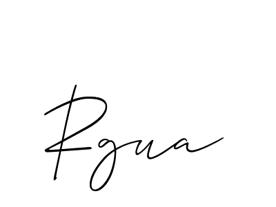 You should practise on your own different ways (Allison_Script) to write your name (Rgua) in signature. don't let someone else do it for you. Rgua signature style 2 images and pictures png