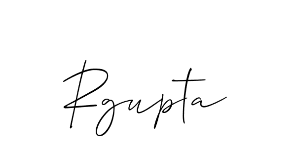 How to make Rgupta name signature. Use Allison_Script style for creating short signs online. This is the latest handwritten sign. Rgupta signature style 2 images and pictures png