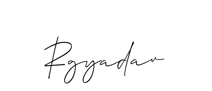 Here are the top 10 professional signature styles for the name Rgyadav. These are the best autograph styles you can use for your name. Rgyadav signature style 2 images and pictures png