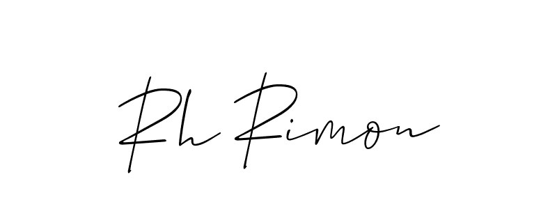 Make a beautiful signature design for name Rh Rimon. Use this online signature maker to create a handwritten signature for free. Rh Rimon signature style 2 images and pictures png