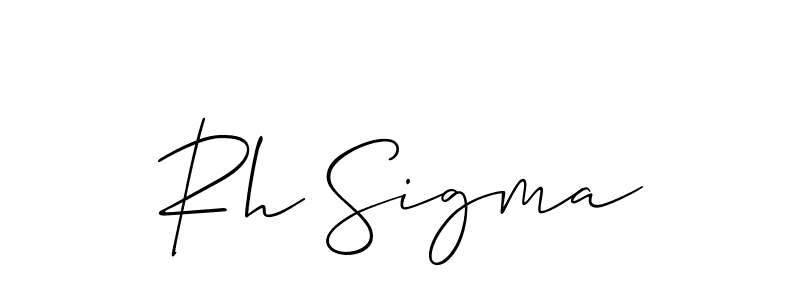 You can use this online signature creator to create a handwritten signature for the name Rh Sigma. This is the best online autograph maker. Rh Sigma signature style 2 images and pictures png