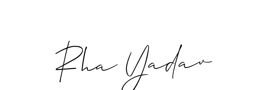 Here are the top 10 professional signature styles for the name Rha Yadav. These are the best autograph styles you can use for your name. Rha Yadav signature style 2 images and pictures png