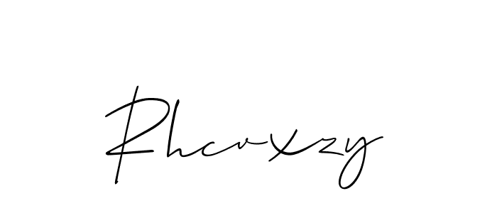 This is the best signature style for the Rhcvxzy name. Also you like these signature font (Allison_Script). Mix name signature. Rhcvxzy signature style 2 images and pictures png