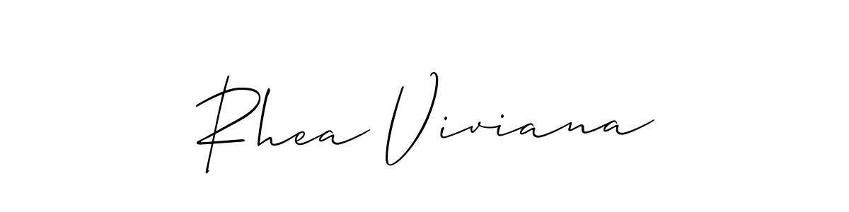 You can use this online signature creator to create a handwritten signature for the name Rhea Viviana. This is the best online autograph maker. Rhea Viviana signature style 2 images and pictures png