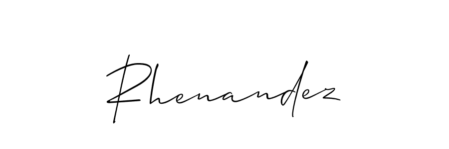 How to Draw Rhenandez signature style? Allison_Script is a latest design signature styles for name Rhenandez. Rhenandez signature style 2 images and pictures png