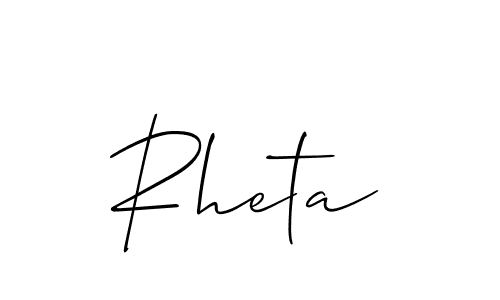 Here are the top 10 professional signature styles for the name Rheta. These are the best autograph styles you can use for your name. Rheta signature style 2 images and pictures png