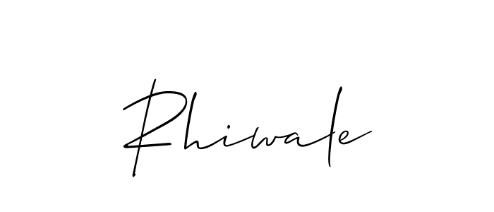 Once you've used our free online signature maker to create your best signature Allison_Script style, it's time to enjoy all of the benefits that Rhiwale name signing documents. Rhiwale signature style 2 images and pictures png
