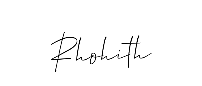 Make a short Rhohith signature style. Manage your documents anywhere anytime using Allison_Script. Create and add eSignatures, submit forms, share and send files easily. Rhohith signature style 2 images and pictures png