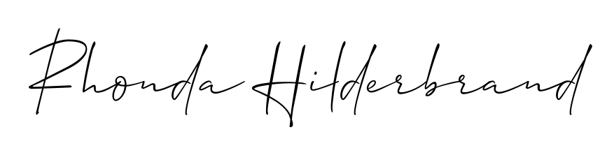 The Allison_Script font transforms the name Rhonda Hilderbrand into an executive sign with sharp precision and distinguished character. Rhonda Hilderbrand signature style 2 images and pictures png