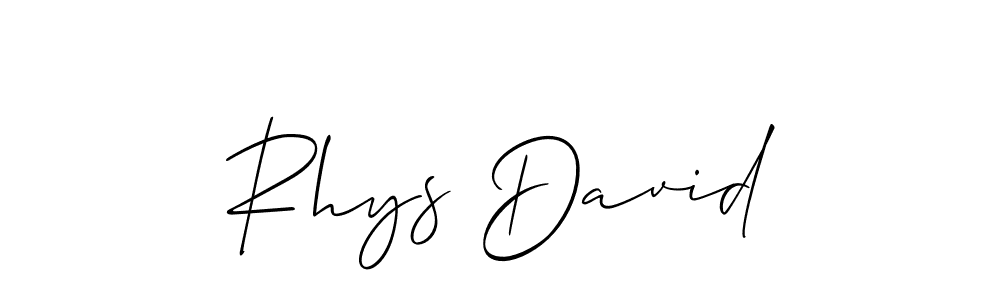 See photos of Rhys David official signature by Spectra . Check more albums & portfolios. Read reviews & check more about Allison_Script font. Rhys David signature style 2 images and pictures png