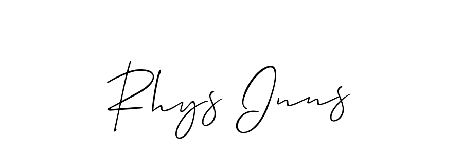 Once you've used our free online signature maker to create your best signature Allison_Script style, it's time to enjoy all of the benefits that Rhys Inns name signing documents. Rhys Inns signature style 2 images and pictures png