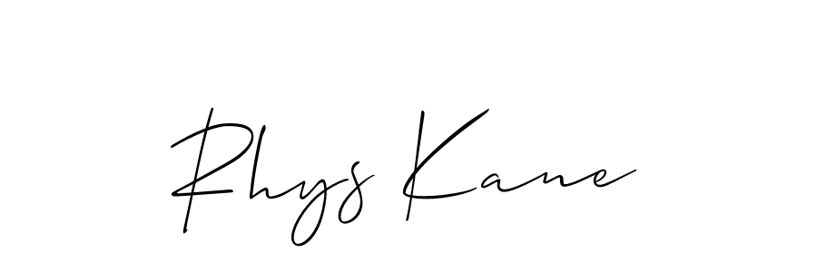 if you are searching for the best signature style for your name Rhys Kane. so please give up your signature search. here we have designed multiple signature styles  using Allison_Script. Rhys Kane signature style 2 images and pictures png