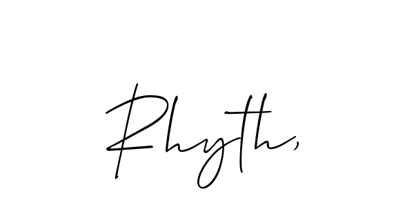 Here are the top 10 professional signature styles for the name Rhyth,. These are the best autograph styles you can use for your name. Rhyth, signature style 2 images and pictures png