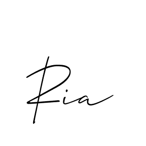 Make a beautiful signature design for name Ria. Use this online signature maker to create a handwritten signature for free. Ria signature style 2 images and pictures png