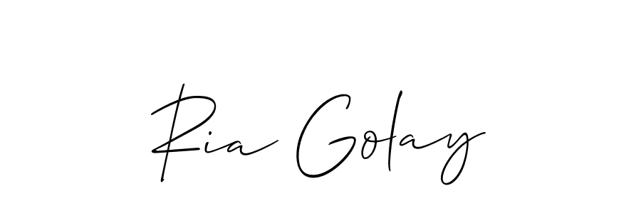You can use this online signature creator to create a handwritten signature for the name Ria Golay. This is the best online autograph maker. Ria Golay signature style 2 images and pictures png