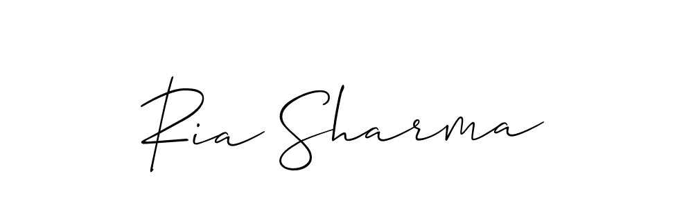 Check out images of Autograph of Ria Sharma name. Actor Ria Sharma Signature Style. Allison_Script is a professional sign style online. Ria Sharma signature style 2 images and pictures png