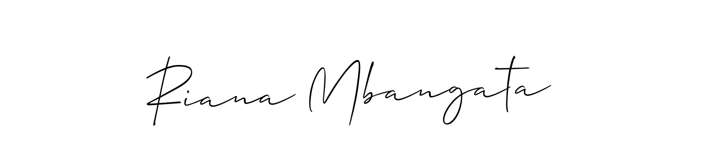 Here are the top 10 professional signature styles for the name Riana Mbangata. These are the best autograph styles you can use for your name. Riana Mbangata signature style 2 images and pictures png