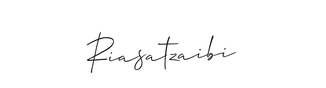 It looks lik you need a new signature style for name Riasatzaibi. Design unique handwritten (Allison_Script) signature with our free signature maker in just a few clicks. Riasatzaibi signature style 2 images and pictures png