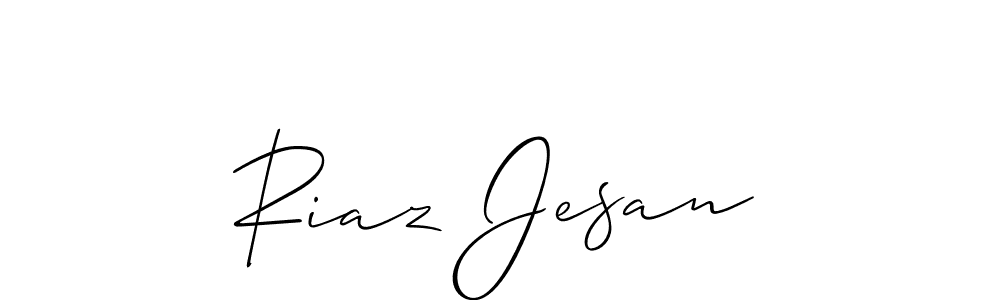 This is the best signature style for the Riaz Jesan name. Also you like these signature font (Allison_Script). Mix name signature. Riaz Jesan signature style 2 images and pictures png