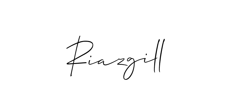 Make a short Riazgill signature style. Manage your documents anywhere anytime using Allison_Script. Create and add eSignatures, submit forms, share and send files easily. Riazgill signature style 2 images and pictures png