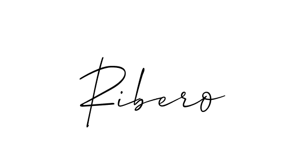 Make a beautiful signature design for name Ribero. Use this online signature maker to create a handwritten signature for free. Ribero signature style 2 images and pictures png
