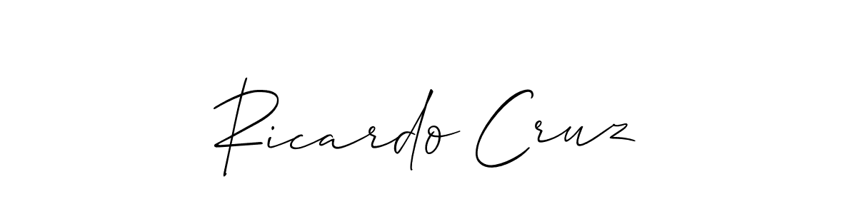 Once you've used our free online signature maker to create your best signature Allison_Script style, it's time to enjoy all of the benefits that Ricardo Cruz name signing documents. Ricardo Cruz signature style 2 images and pictures png