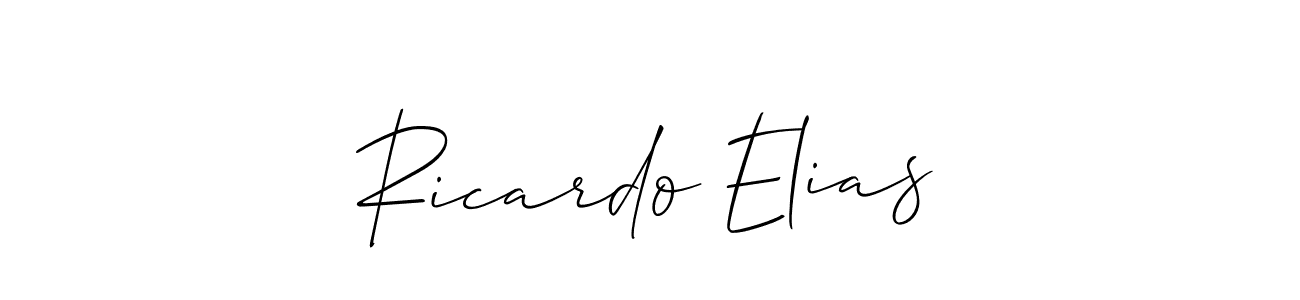 Once you've used our free online signature maker to create your best signature Allison_Script style, it's time to enjoy all of the benefits that Ricardo Elias name signing documents. Ricardo Elias signature style 2 images and pictures png