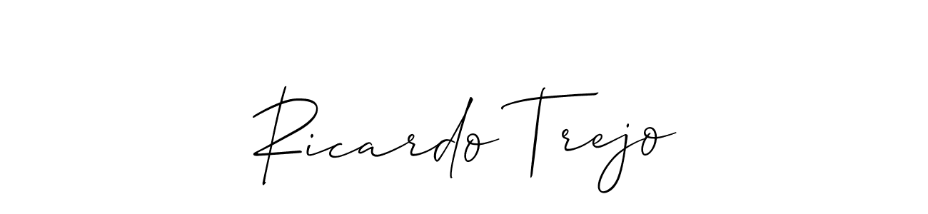 Once you've used our free online signature maker to create your best signature Allison_Script style, it's time to enjoy all of the benefits that Ricardo Trejo name signing documents. Ricardo Trejo signature style 2 images and pictures png