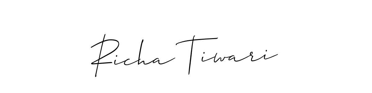 Here are the top 10 professional signature styles for the name Richa Tiwari. These are the best autograph styles you can use for your name. Richa Tiwari signature style 2 images and pictures png