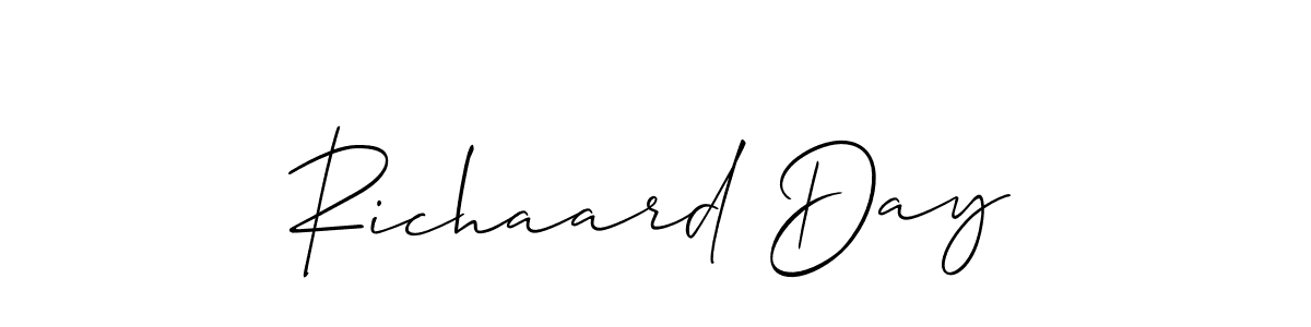 Best and Professional Signature Style for Richaard Day. Allison_Script Best Signature Style Collection. Richaard Day signature style 2 images and pictures png