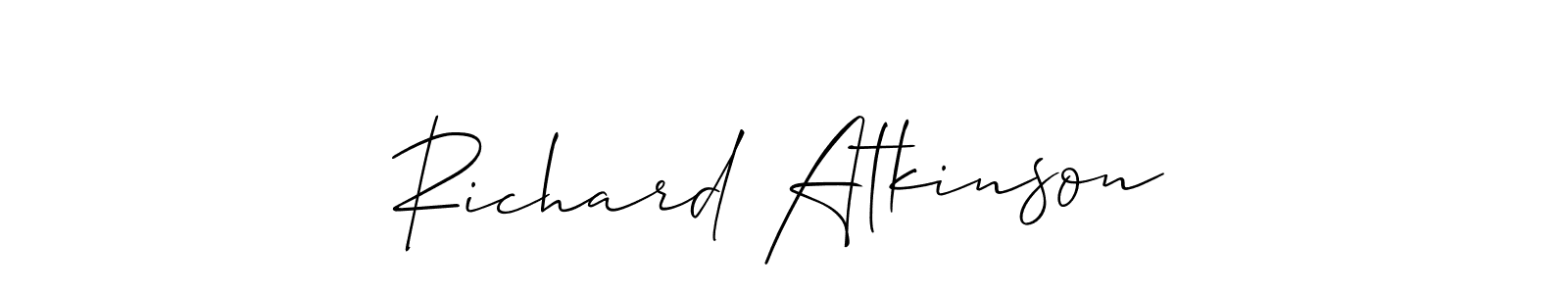 Once you've used our free online signature maker to create your best signature Allison_Script style, it's time to enjoy all of the benefits that Richard Atkinson name signing documents. Richard Atkinson signature style 2 images and pictures png