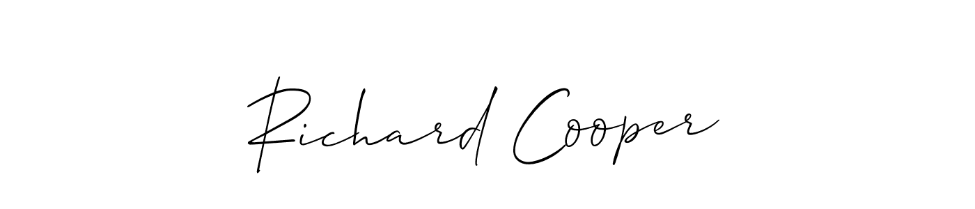 This is the best signature style for the Richard Cooper name. Also you like these signature font (Allison_Script). Mix name signature. Richard Cooper signature style 2 images and pictures png