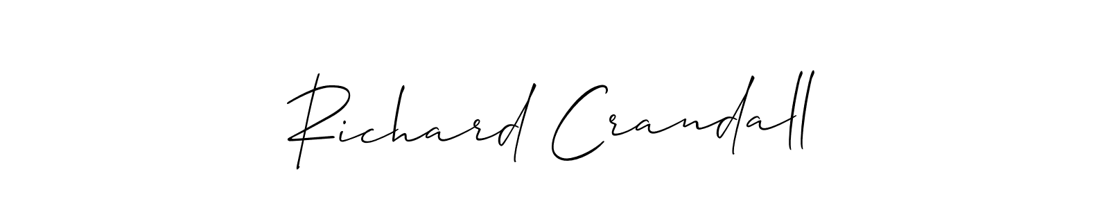 This is the best signature style for the Richard Crandall name. Also you like these signature font (Allison_Script). Mix name signature. Richard Crandall signature style 2 images and pictures png