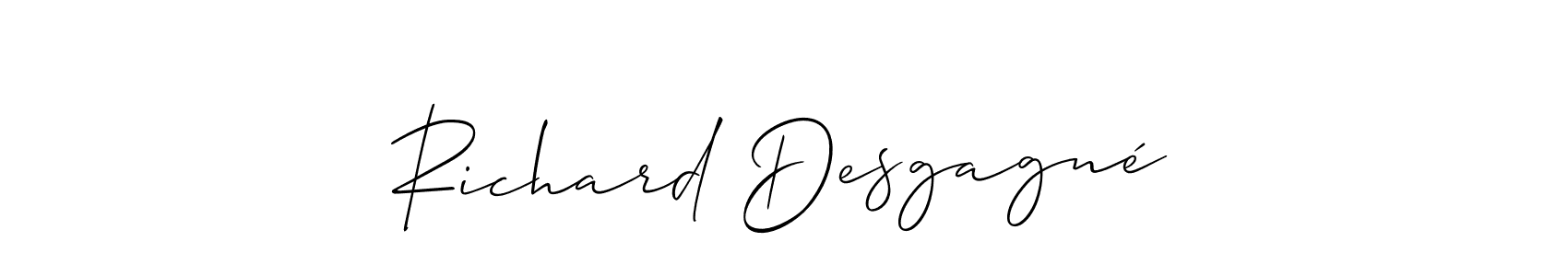 See photos of Richard Desgagné official signature by Spectra . Check more albums & portfolios. Read reviews & check more about Allison_Script font. Richard Desgagné signature style 2 images and pictures png