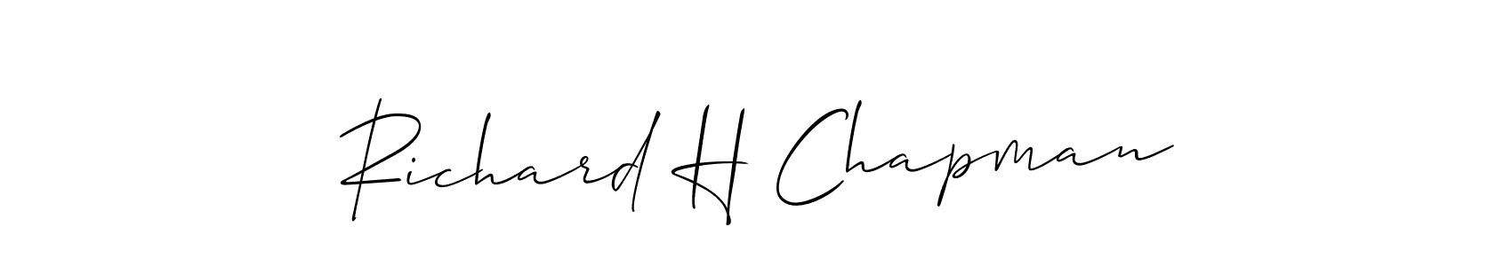 Check out images of Autograph of Richard H Chapman name. Actor Richard H Chapman Signature Style. Allison_Script is a professional sign style online. Richard H Chapman signature style 2 images and pictures png
