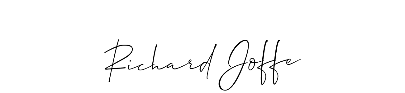 You can use this online signature creator to create a handwritten signature for the name Richard Joffe. This is the best online autograph maker. Richard Joffe signature style 2 images and pictures png