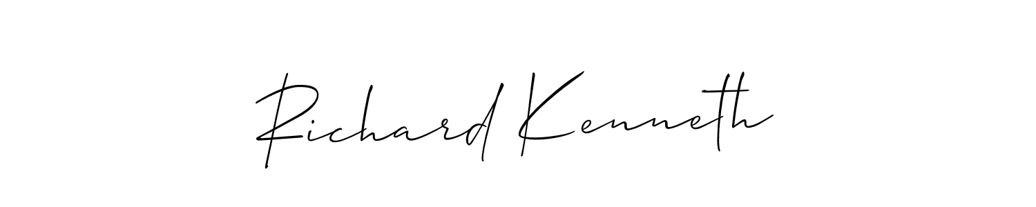 This is the best signature style for the Richard Kenneth name. Also you like these signature font (Allison_Script). Mix name signature. Richard Kenneth signature style 2 images and pictures png